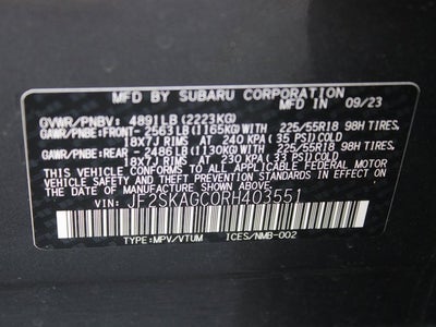 2024 Subaru Forester Sport