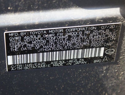 2020 Lexus IS 300 IS 300 F SPORT