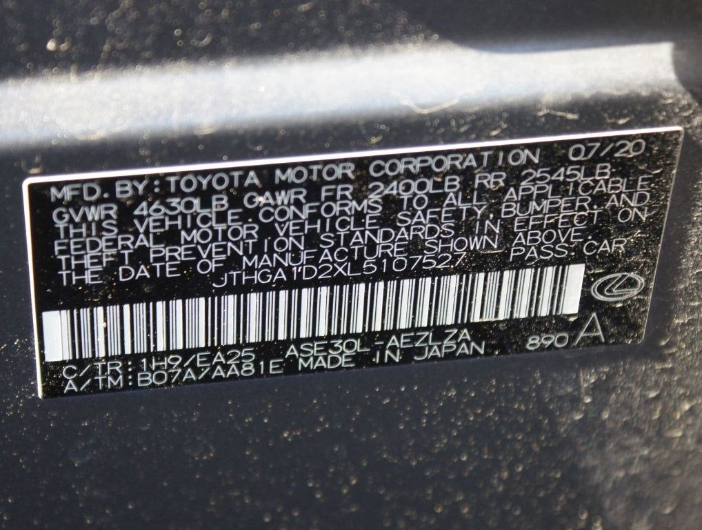 2020 Lexus IS 300 IS 300 F SPORT