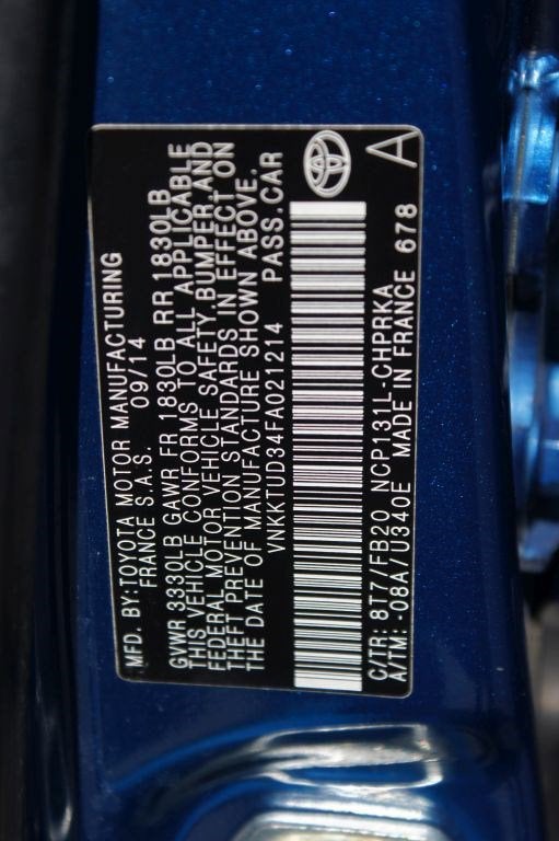 2015 Toyota Yaris SE