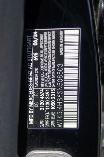 2025 Mercedes-Benz CLA CLA 250