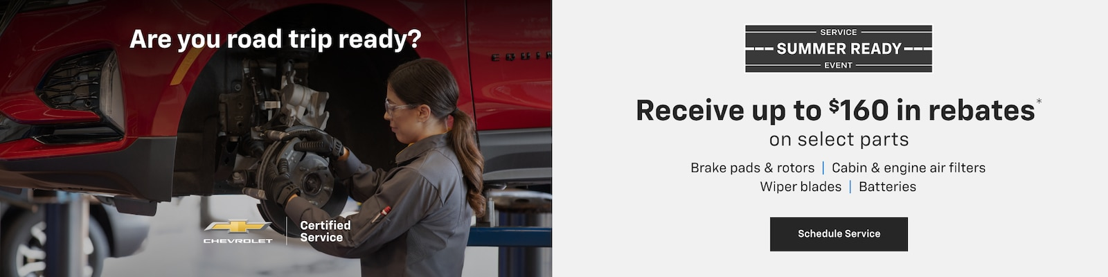 Service Summer ready event at Chuck Hutton Chevrolet in Memphis TN