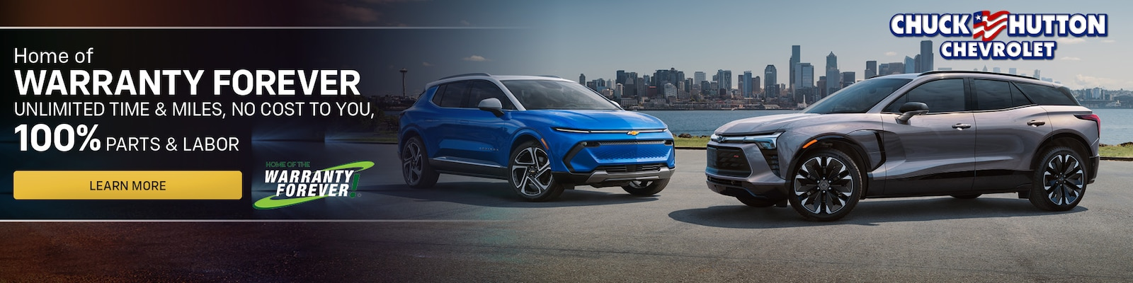 Home of WARRANTY FOREVER UNLIMITED TIME & MILES