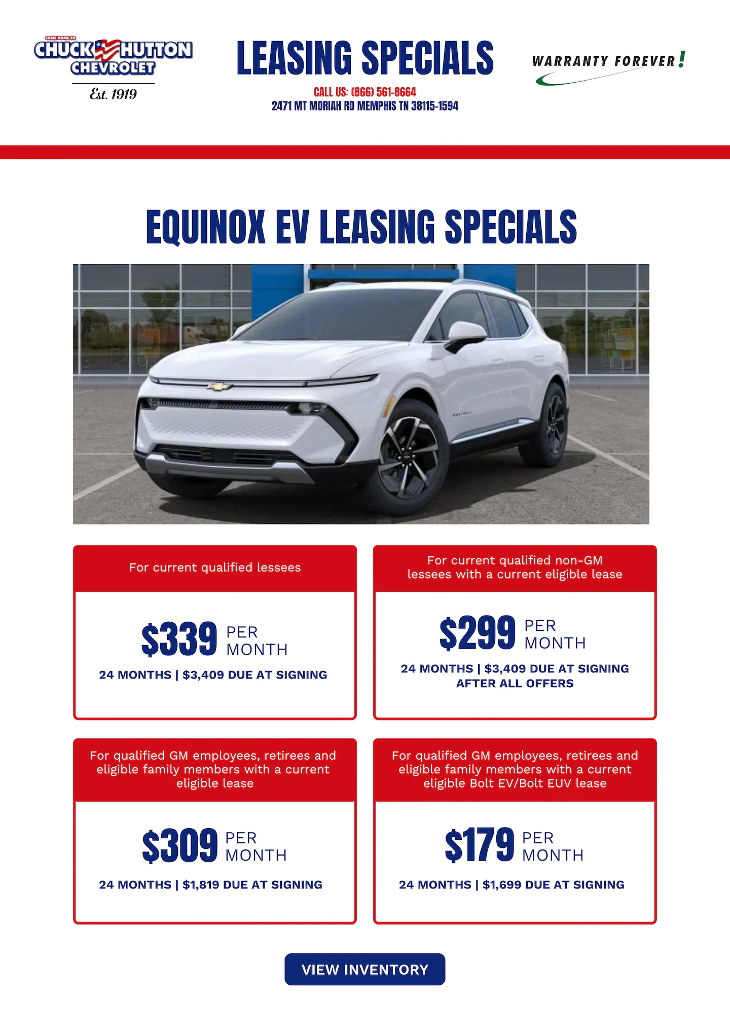 Chuck Hutton Chevrolet in Memphis TN